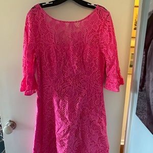 Lilly Pulitzer Pink Tropics Allyson Dress Size 10